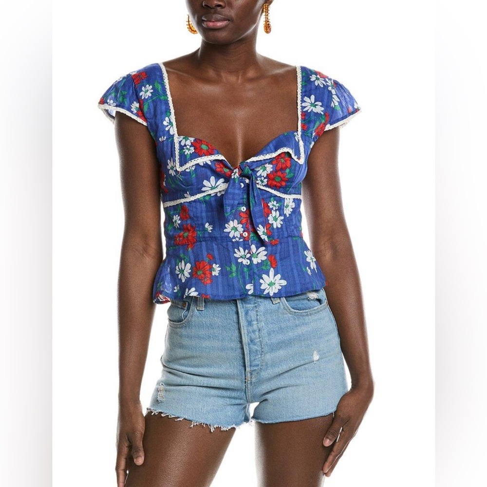 Free People Call Me Baby Blouse